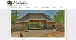 Desktop Screenshot of mahlathiniprivategamereserve.com